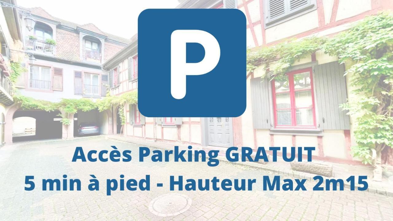 Апартаменты Colmar - Le Nichoir - Centre Historique - Parking Gratuit - Box Velo & Poussette Экстерьер фото